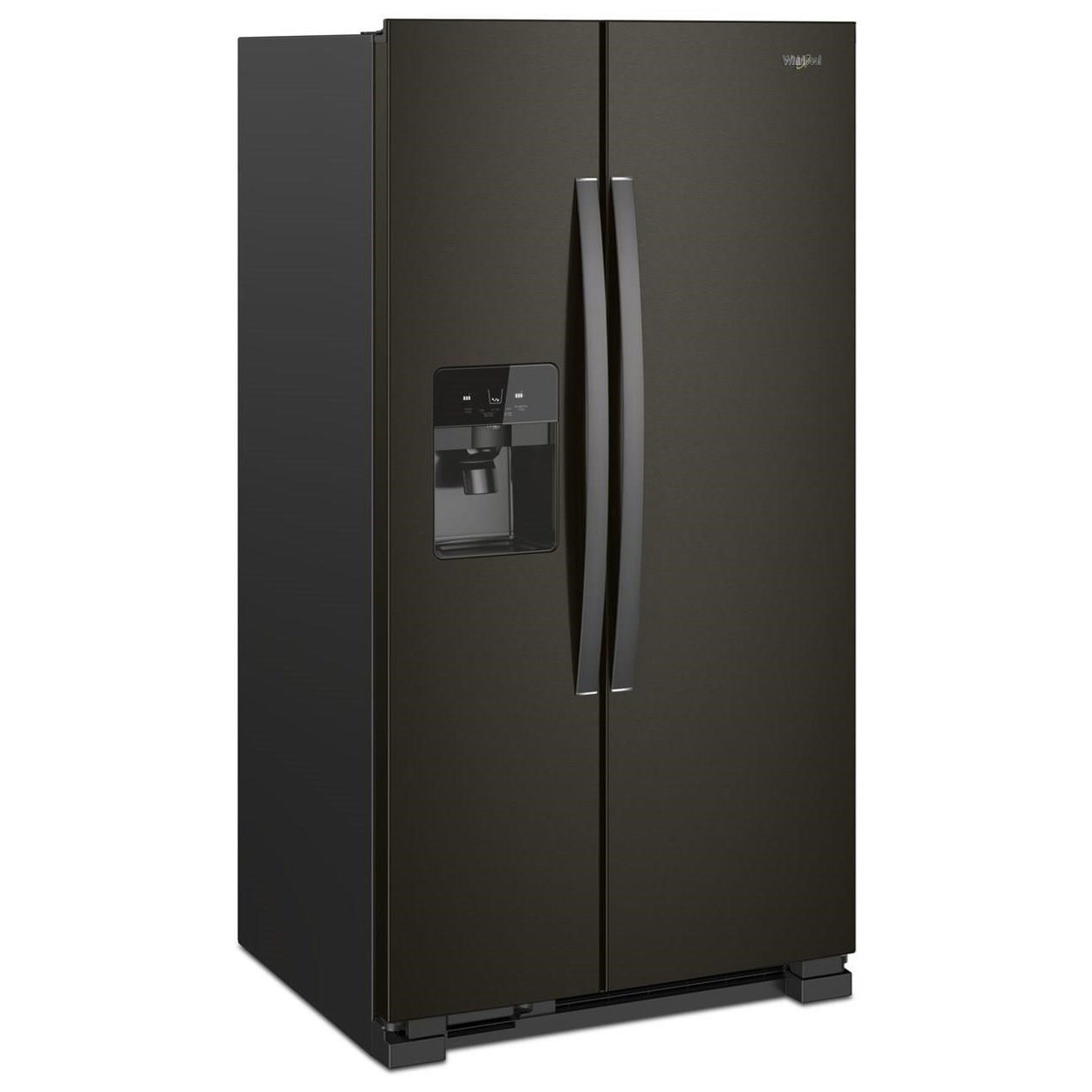 Whirlpool 36inch Wide SidebySide Refrigerator 25 cu. ft. Story